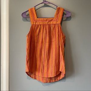 Universal thread square neck tank size xsmall